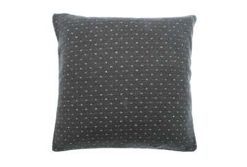 Glitter cushion dark grey - Walton & Co 