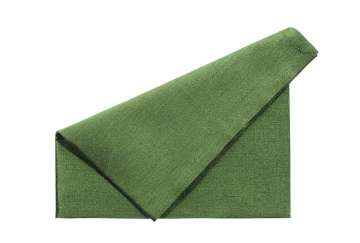 Dupion napkin forest green (set of 4) - Walton & Co 