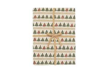 Christmas tree stripe tablecloth (100x100cm) - Walton & Co 