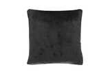 Cashmere touch fleece cushion iron grey