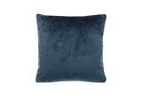 Cashmere touch fleece cushion slate blue