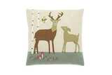 Woodland stag cushion