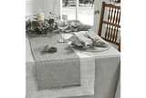 Dupion tablecloth silver (146x280cm)