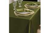 Dupion tablecloth forest green (146x230cm)