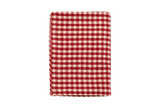Gingham tablecloth red (130x180cm)