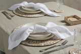 Linen napkin white (set of 2)