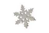 Snowflake napkin ring silver
