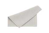 Pure linen napkin pale grey (set of 2)