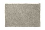 Plait wool rug extra large taupe