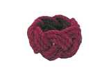 Rope napkin ring mulberry (set of 4)