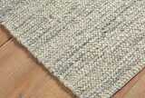 Shetland rug medium grey