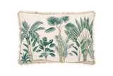 Jungle palm cushion