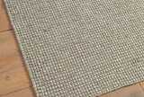 Wool rich rug large taupe